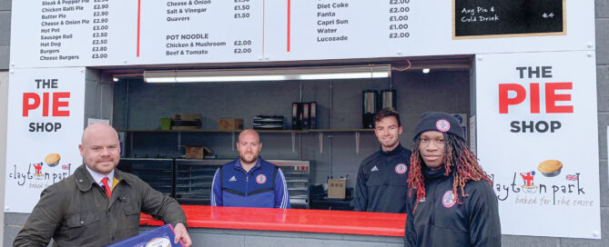 Clayton Park Pies Agrees 3 Year Contract with Accrington Stanley