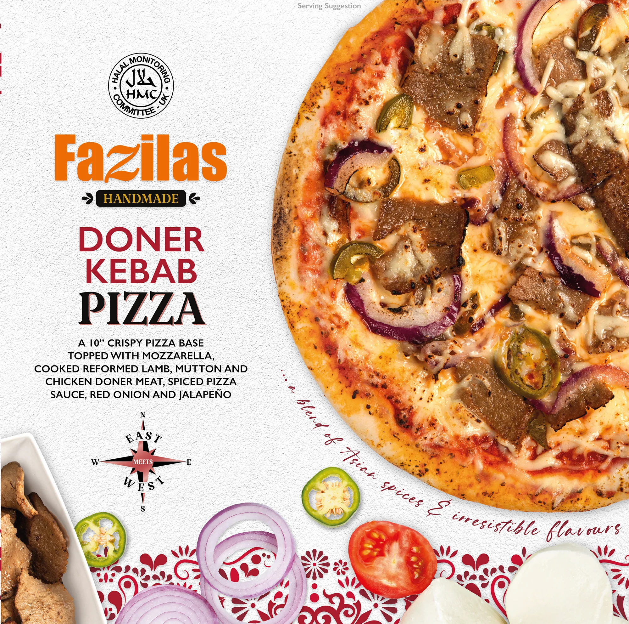 Doner Kebab Pizza