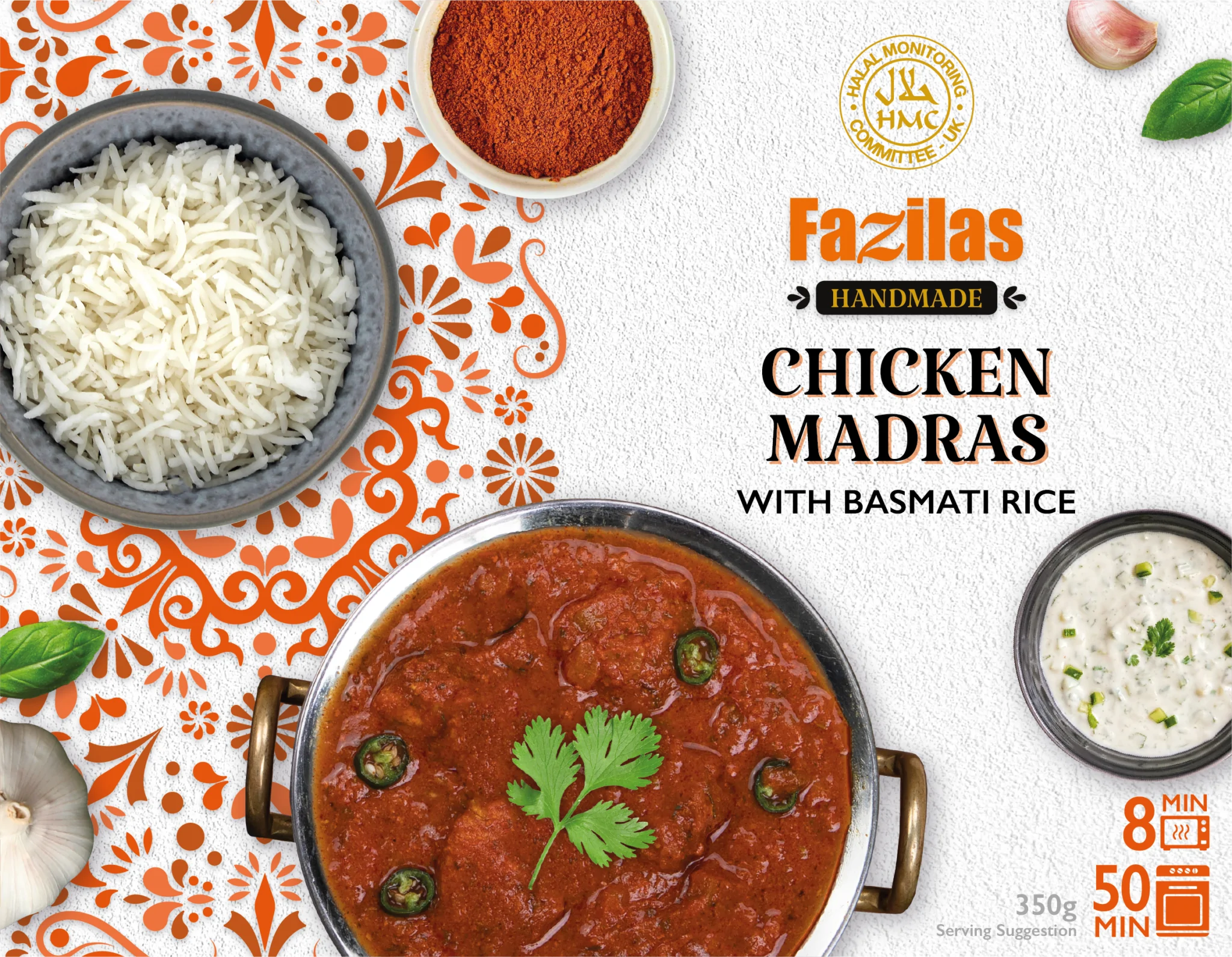 Chicken Madras with Basmati Rice