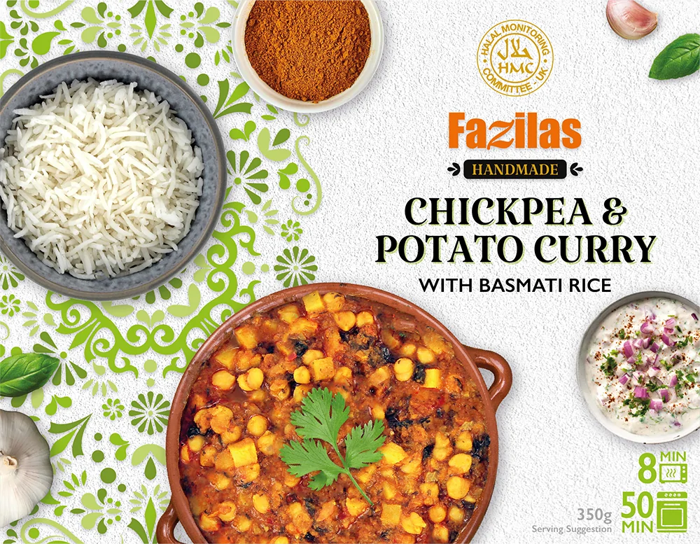 Chickpea & Potato Curry Frozen