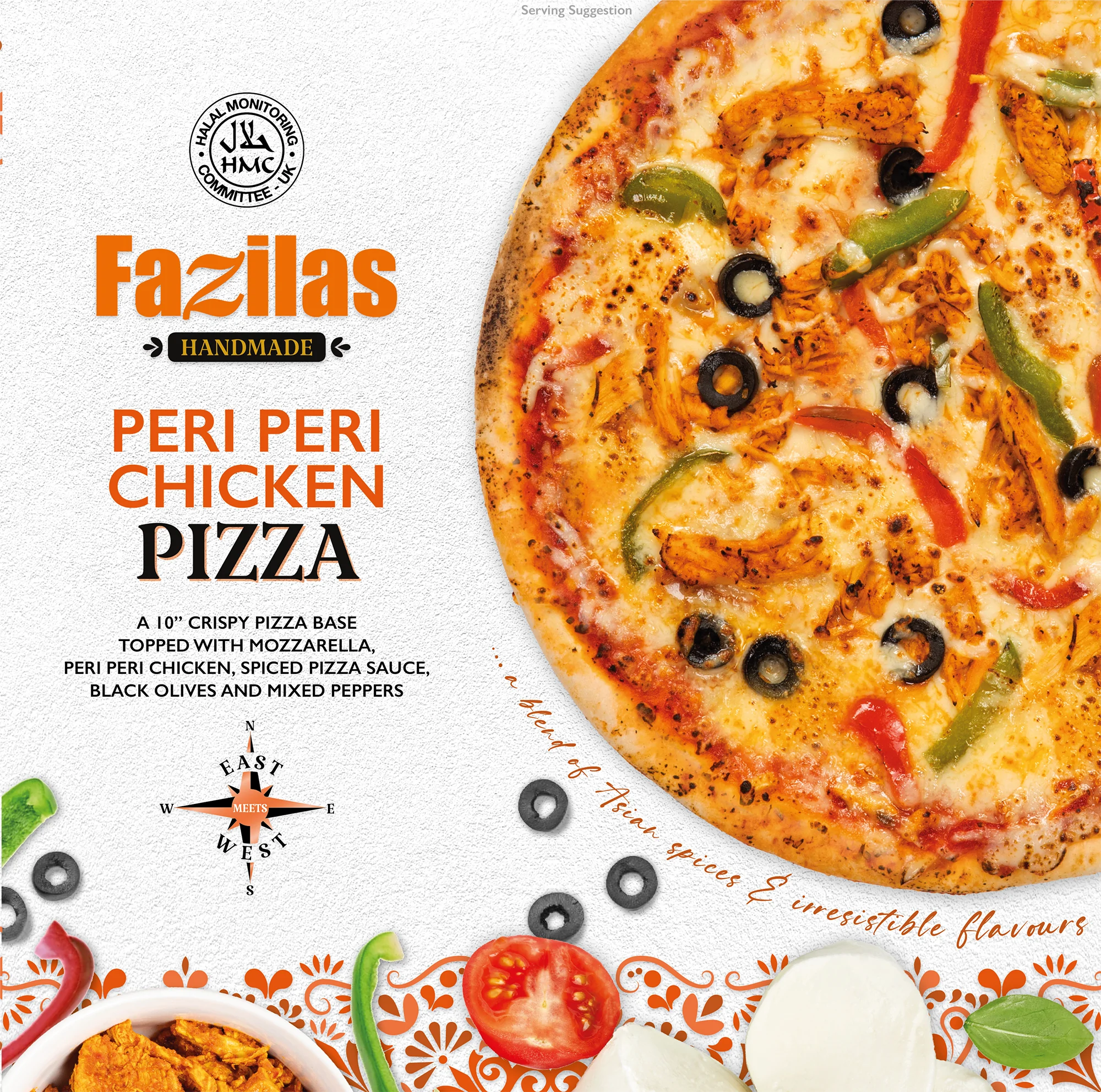 Peri Peri Chicken Pizza