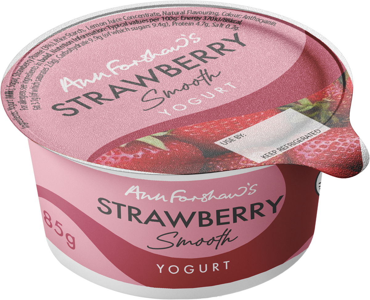 Strawberry Smooth Yogurt 85g