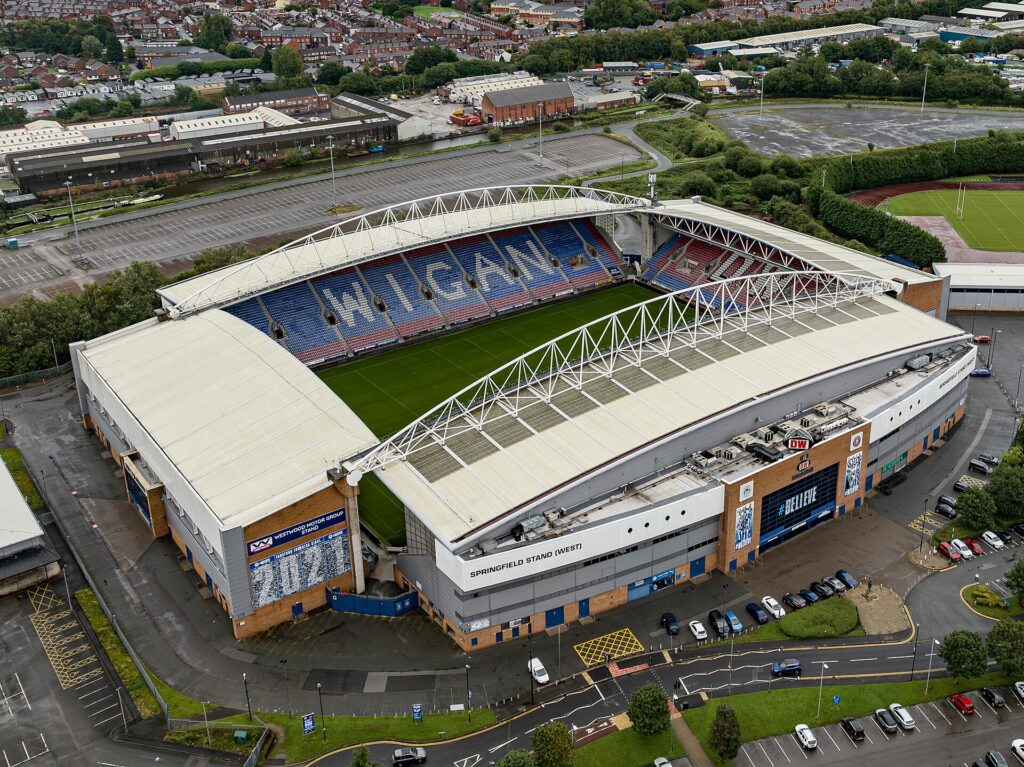 Wigan Athletic and Wigan Warriors Signed up
